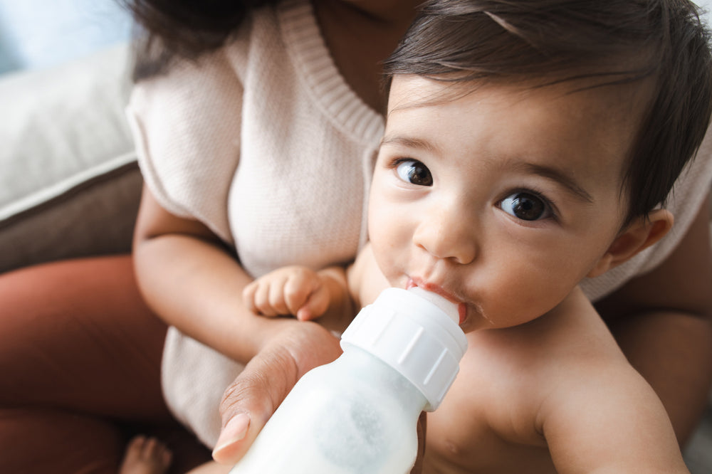 Baby and mother image