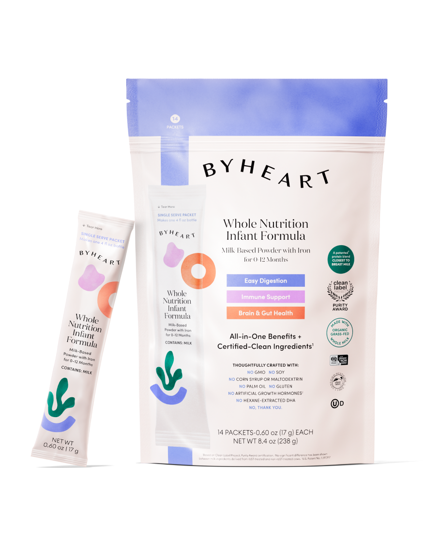 Whole Nutrition Infant Formula The Anywhere Pack – ByHeart