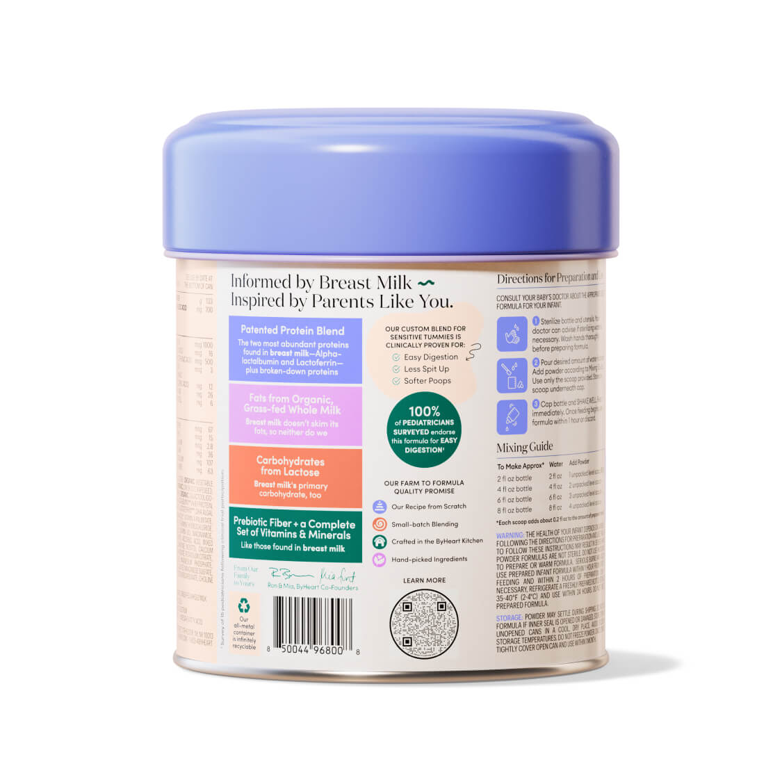 Whole Nutrition Infant Formula