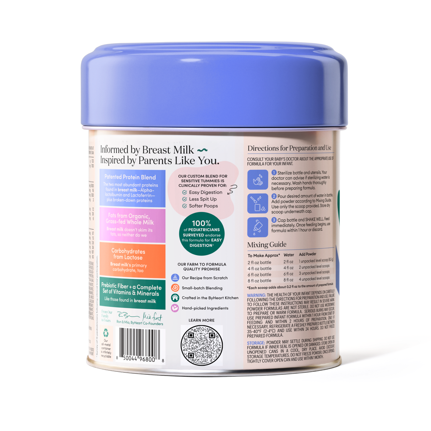 Sample | Whole Nutrition Infant Formula